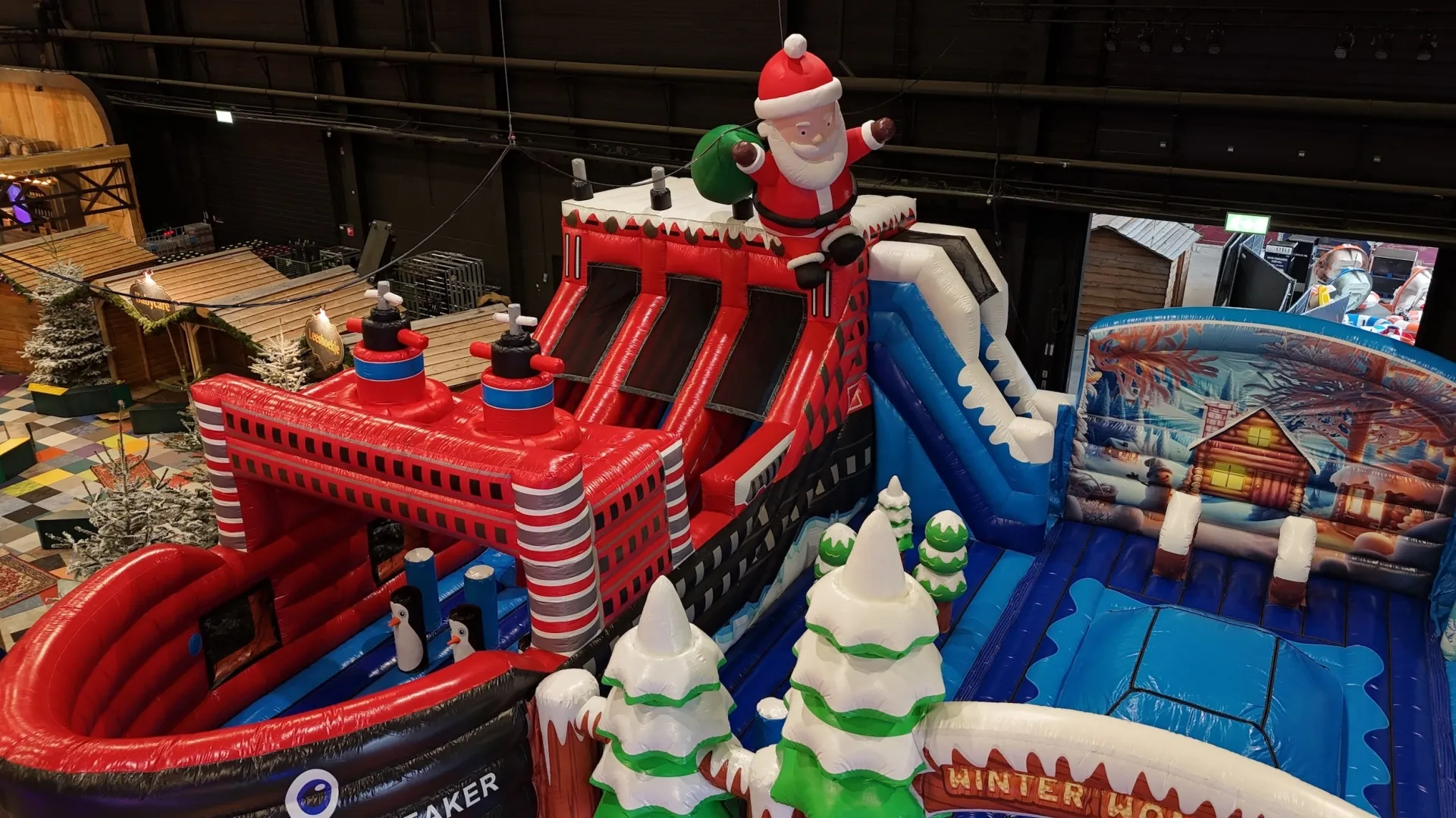 Springkussen Winter wonder land