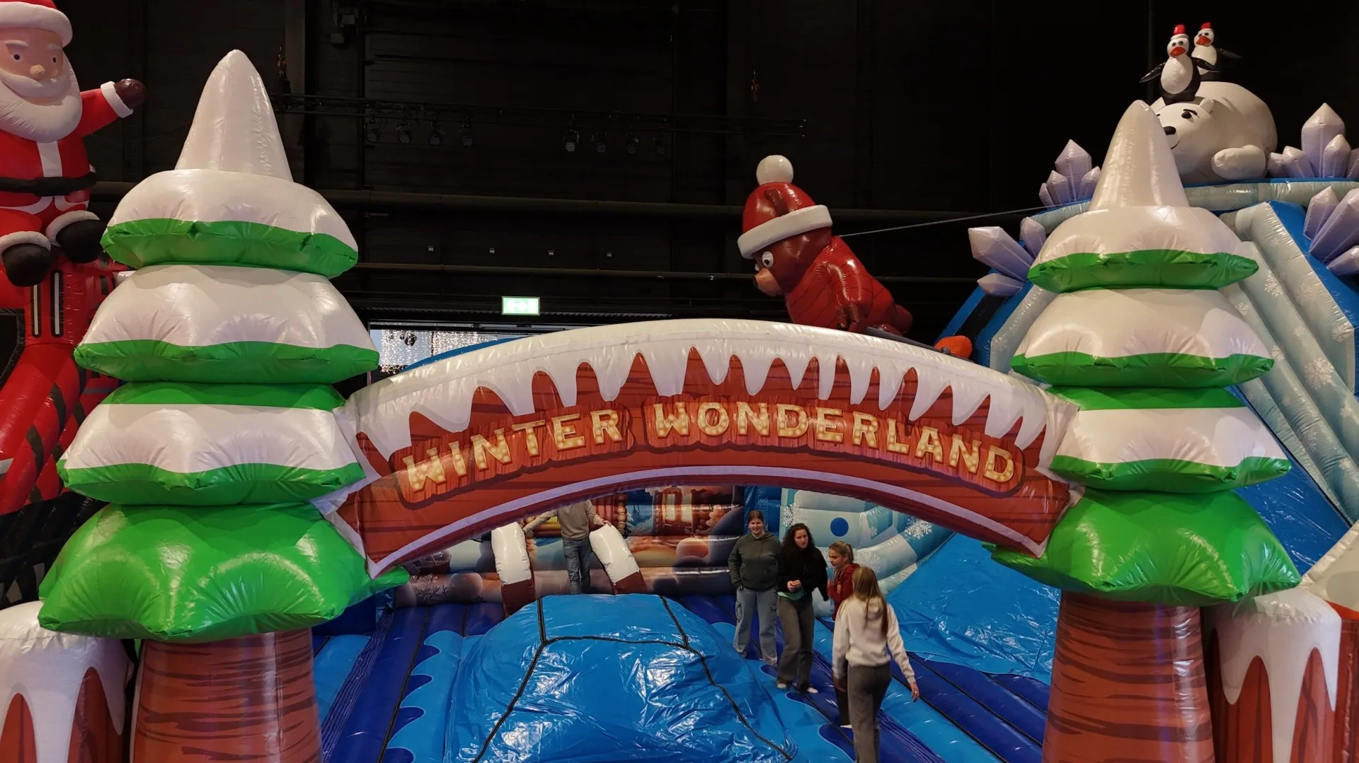 Springkussen Winter wonder land