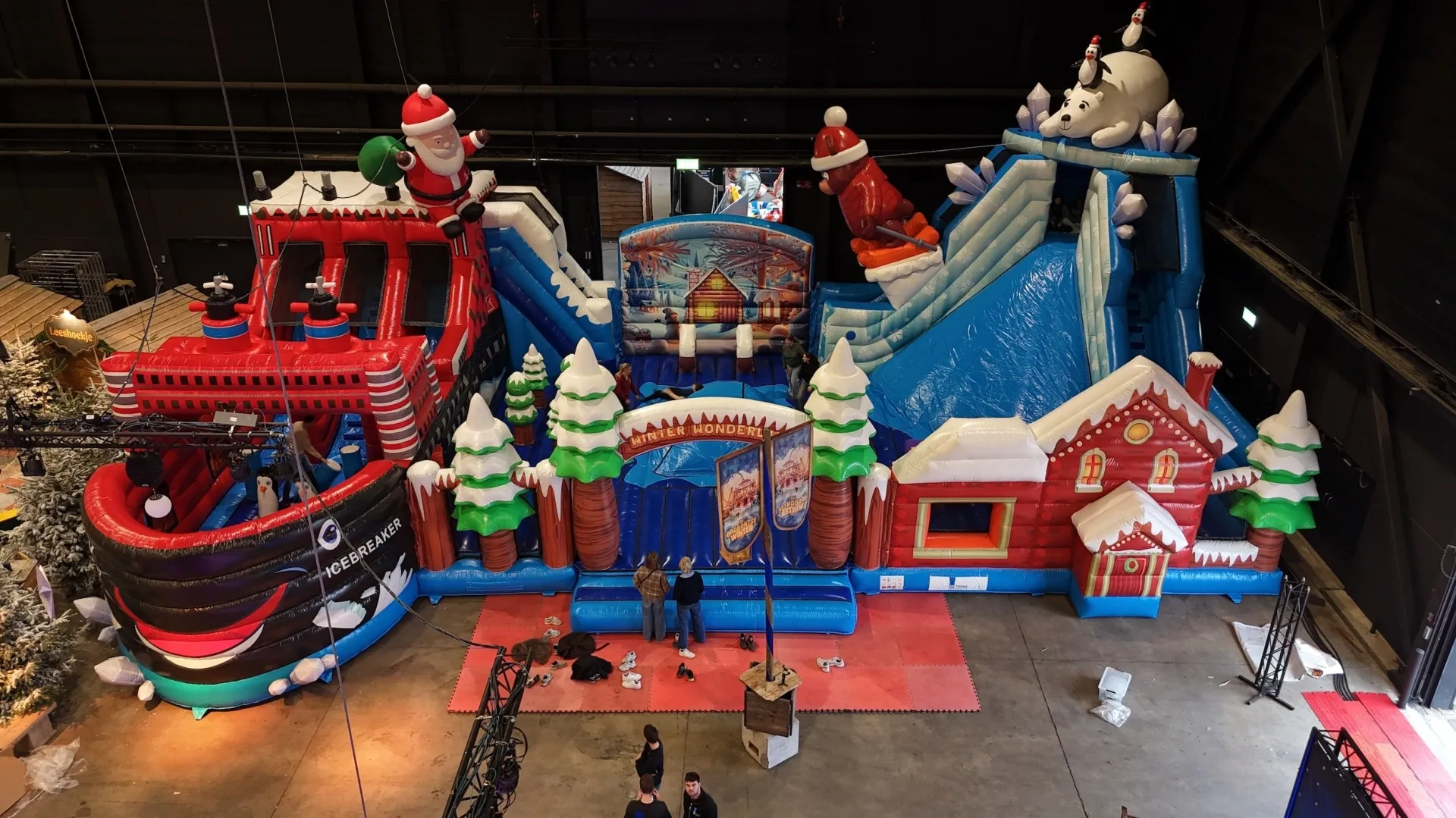 Springkussen Winter wonder land