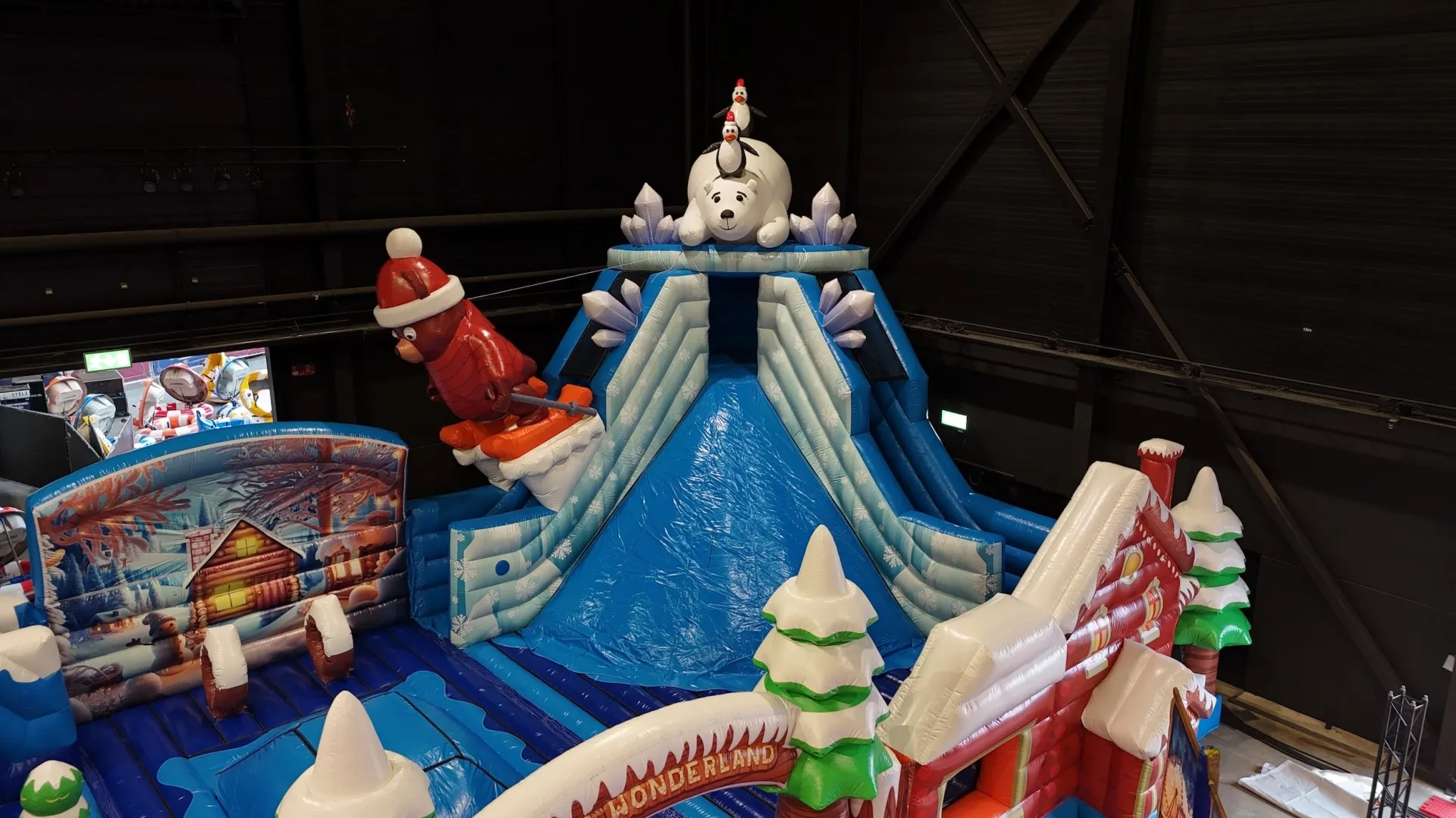 Springkussen Winter wonder land