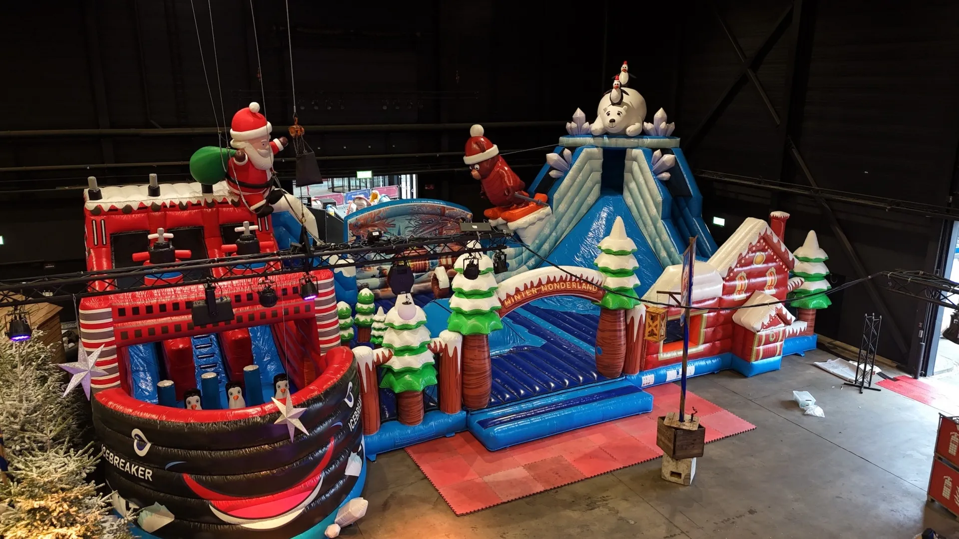 Springkussen Winter wonder land