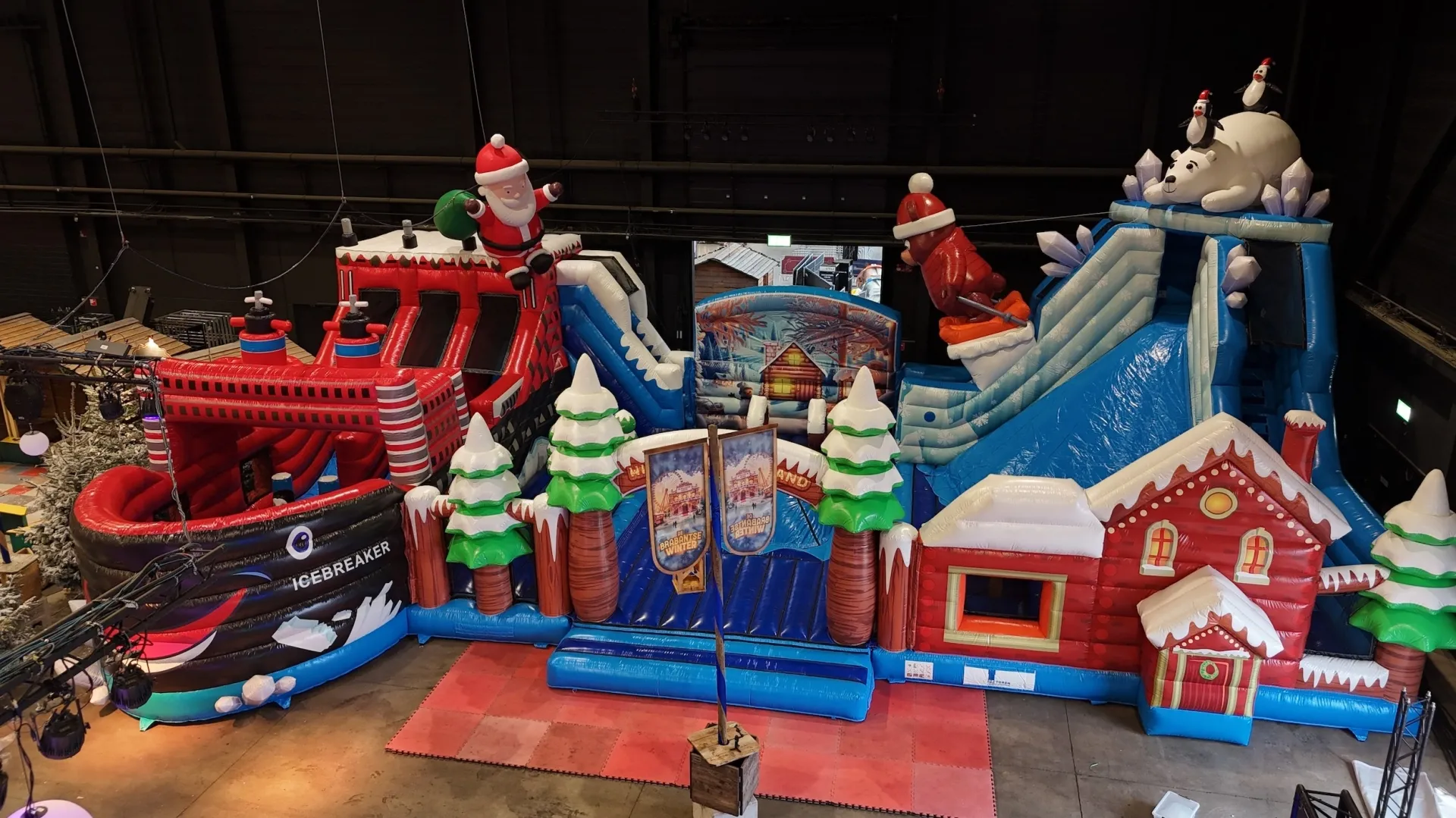 Springkussen Winter wonder land