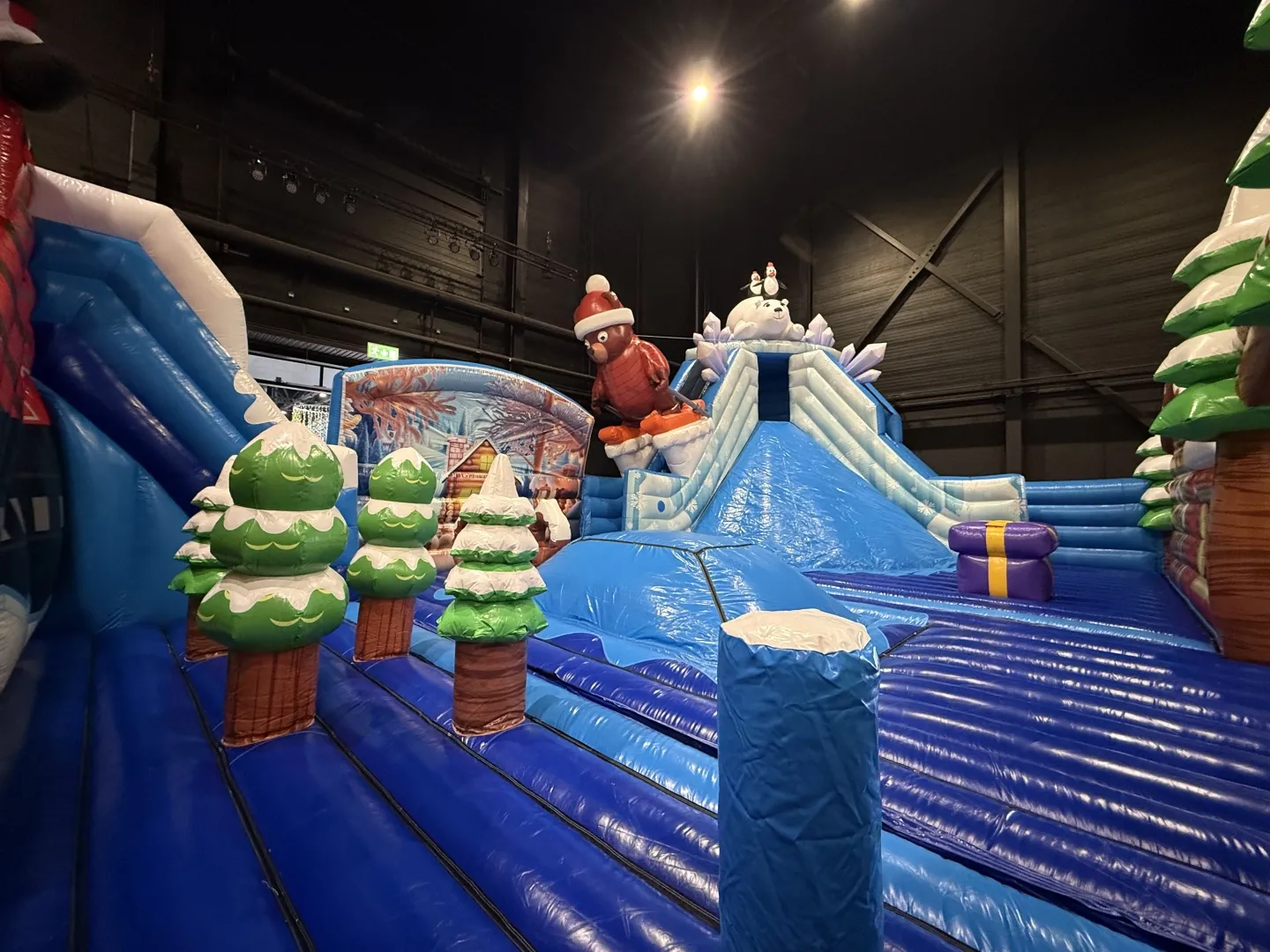 Springkussen Winter wonder land